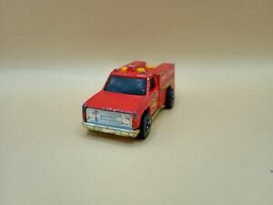 1974 VINTAGE HOT WHEELS EMERGENCY RESCUE UNIT TRUCK BLACKWALL TIRES MALAYSIA